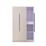 3 Door High Gloss Wardrobe - Image 17