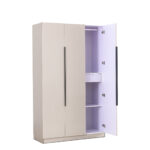 3 Door High Gloss Wardrobe - Image 14