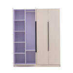 4 Door High Gloss Wardrobe - Image 15
