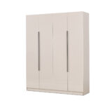 4 Door High Gloss Wardrobe - Image 10