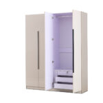 4 Door High Gloss Wardrobe - Image 13