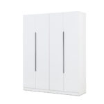 4 Door High Gloss Wardrobe - Image 4