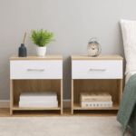 DualSpace Sonama & White Nightstand Set of 2 – MW349