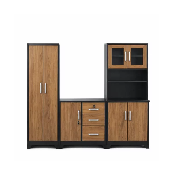 Metal 3 Piece Kitchen Scheme -MW360B