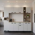 Kitchen Set - Light Grey + Sonama Oak