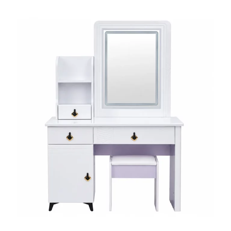 Dressing Table With Stool And Lights