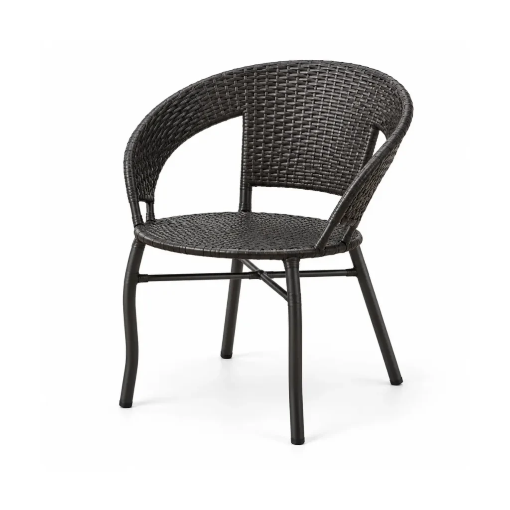 3-Piece Patio Bistro Set – Dark Brown, MWOUT3