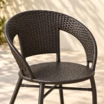 3-Piece Patio Bistro Set – Dark Brown, MWOUT3