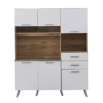 Kitchen Dresser - UK Oak + Snow White