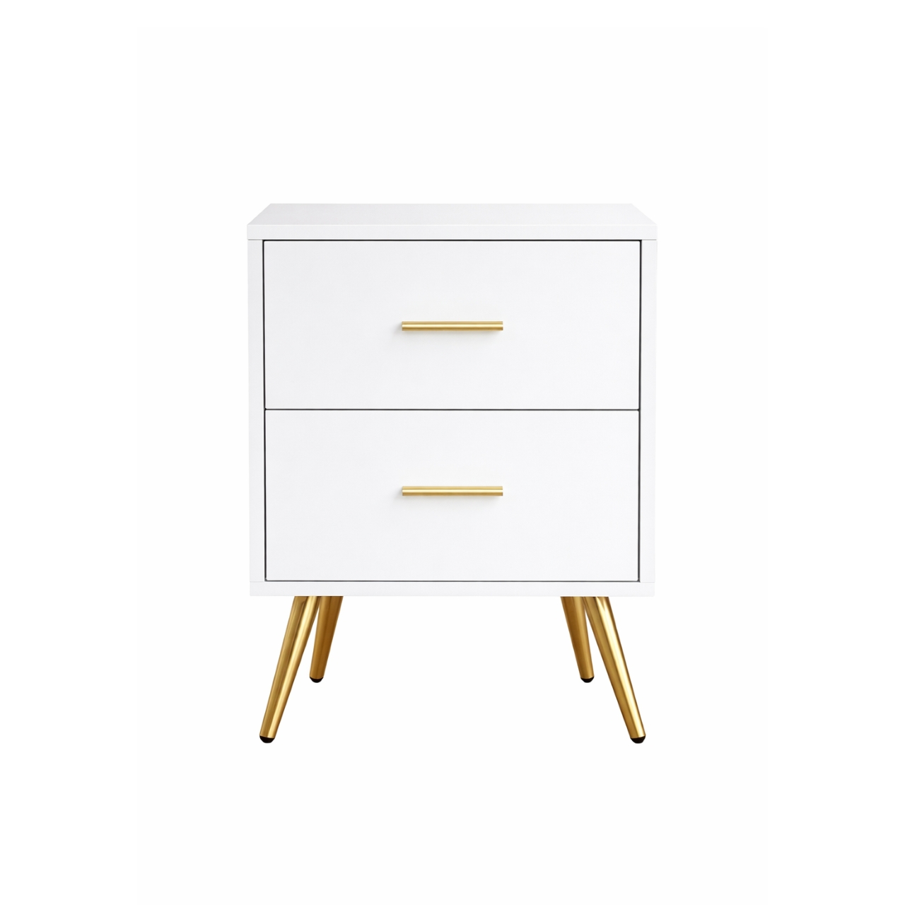 MW235 Modern Nightstand - White - Image 1