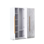 Marble 4 Door Wardrobe - Available in 4 Colours - Image 26