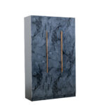 Marble 3 Door Wardrobe - Available in 2 Colours - Image 4