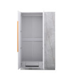 Marble 3 Door Wardrobe - Available in 2 Colours - Image 15