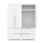 Modern 4 Door Wardrobe - MW964B
