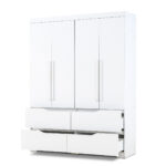 Modern 4 Door Wardrobe - MW964B