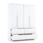 Modern 4 Door Wardrobe - MW964B