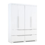 Modern 4 Door Wardrobe - MW964B
