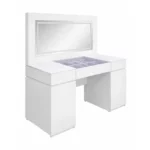 Modern LED Vanity Dressing Table, White, MWBR2140