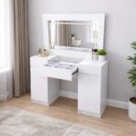 Modern LED Vanity Dressing Table – With Built-In Mirror Lights - Image 2