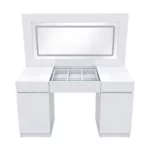 Modern LED Vanity Dressing Table, White, MWBR2140