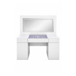 Modern LED Vanity Dressing Table – With Built-In Mirror Lights