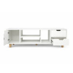 Modern TV Stand - White - Image 4