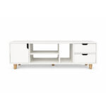Modern TV Stand - White