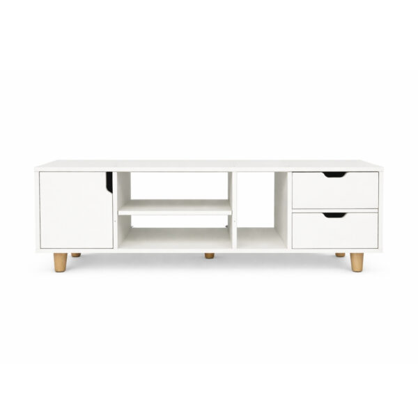 Modern TV Stand - White