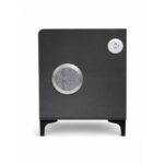 Nightstand with Bluetooth Speaker LED Light and Wireless Charger - Image 5