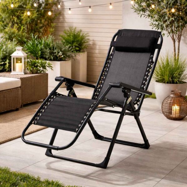 Adjustable Folding Recliner Outdoor Chair