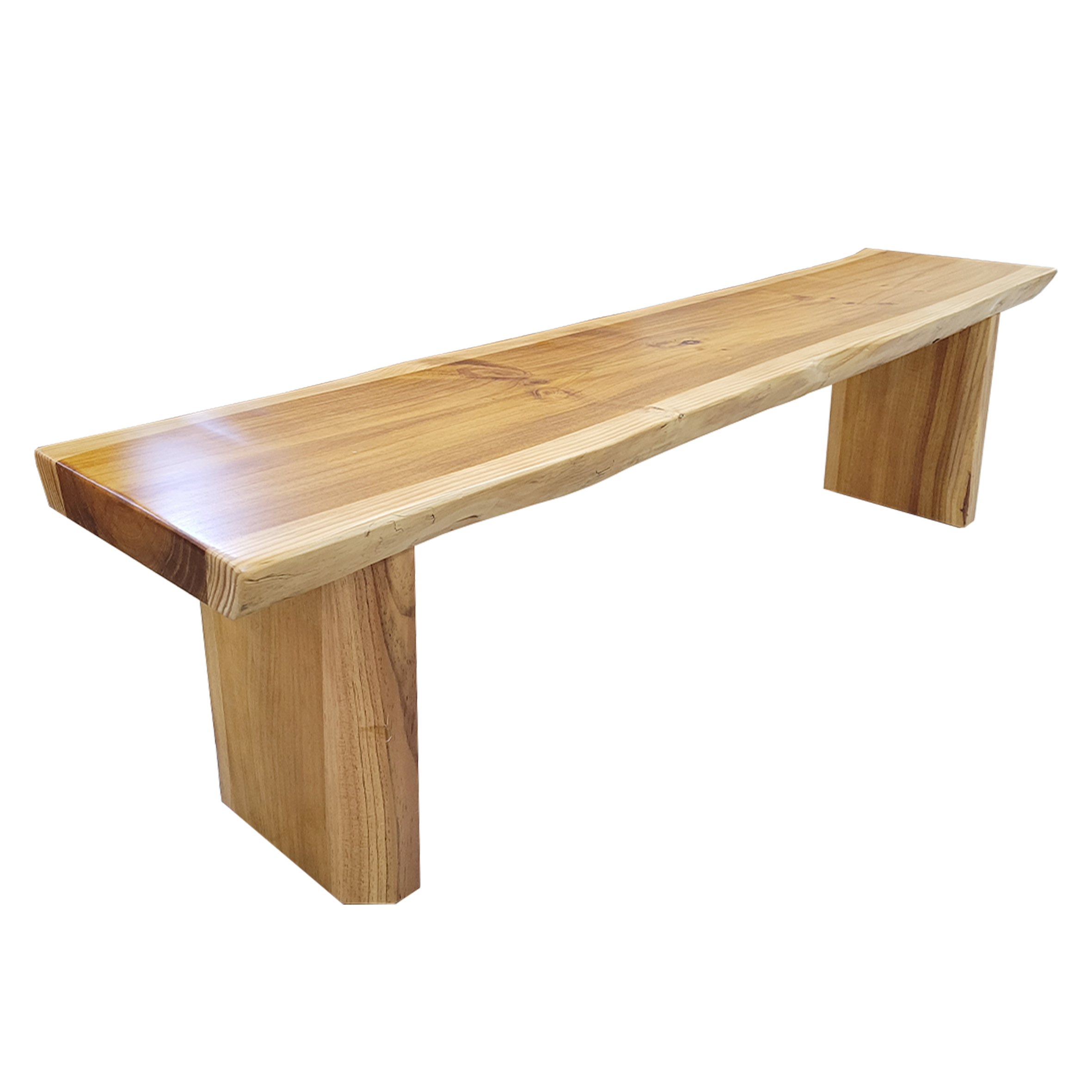 MWSWB1600 (1) Live Edge Solid Wood Bench