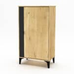 Modern Oak Storage Cabinet - MW24