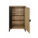 Modern Oak Storage Cabinet - MW24 - Image 3