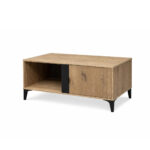 Modern Oak Coffee Table - Image 3