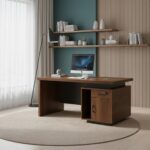 Modern Executive Desk – Available in 2 sizes – MWTJ