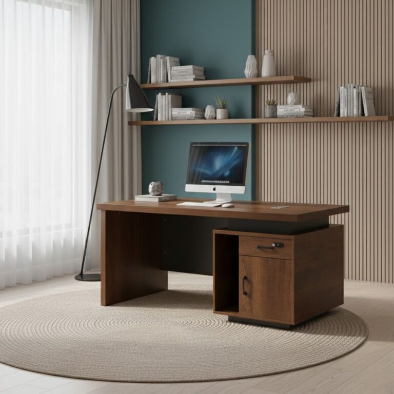 Modern Executive Desk – Available in 2 sizes – MWTJ