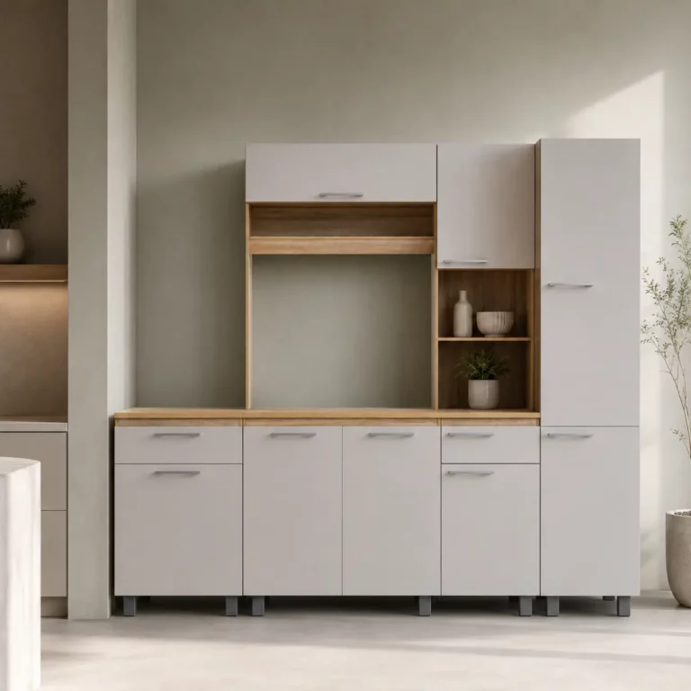Modern 3 Piece Kitchen Scheme – Stylish and Functional Kitchen Solution