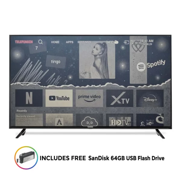 Telefunken - 50" FHD Smart LED TV - TLEDDS50FHDC
