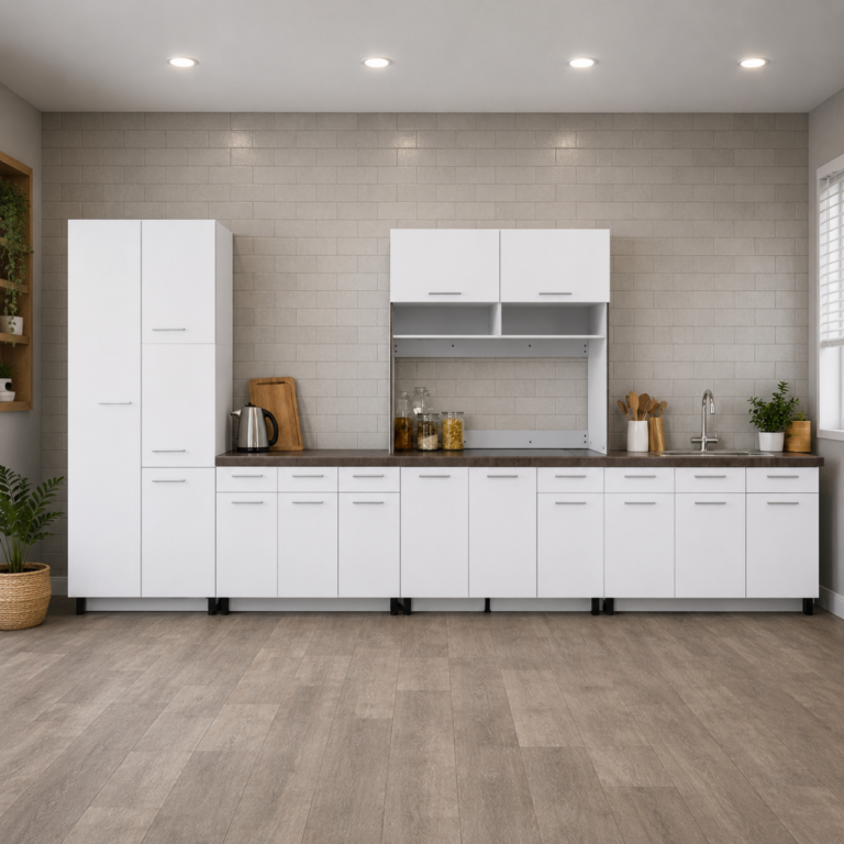 Modern Kitchen Set with Base