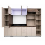 4 Piece Kitchen Scheme - Alpine Oak + Cappuccino - Image 3