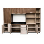 4 Piece Kitchen Scheme - Alpine Oak + Cappuccino - Image 4