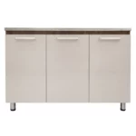 Alpine Oak + Cappuccino Sink Unit