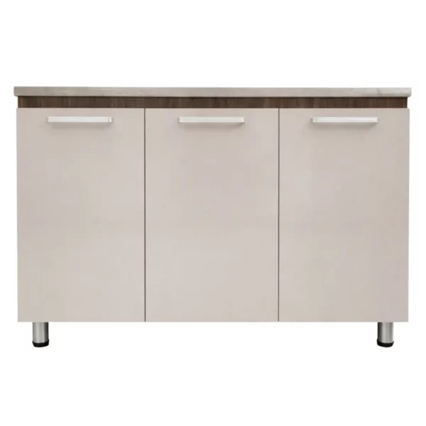 Alpine Oak + Cappuccino Sink Unit