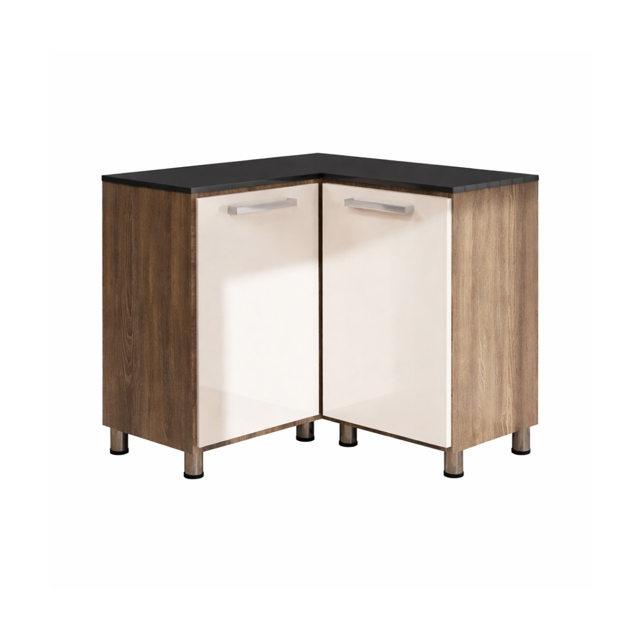 MWBR821CNR (1) Alpine Oak + Cappuccino Corner Unit