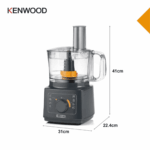 Kenwood - Food Processor Essentials Collection 750W - FDP03.50GY - Image 2