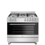Elba 90cm 5 Burner Gas Stove with Electric Oven (Silver) - 04/96CL827