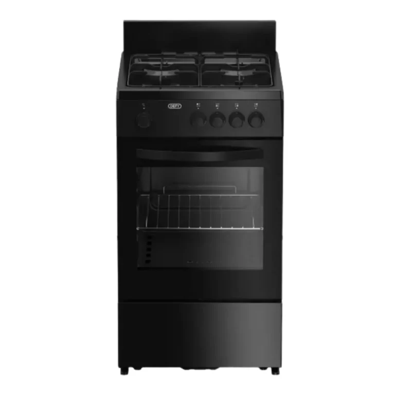 Defy - Black 4 Burner Gas Stove - DGS568