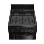 Defy - Black 4 Burner Gas Stove - DGS568