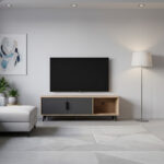 Modern TV Stand - Available in 2 colours - Image 2