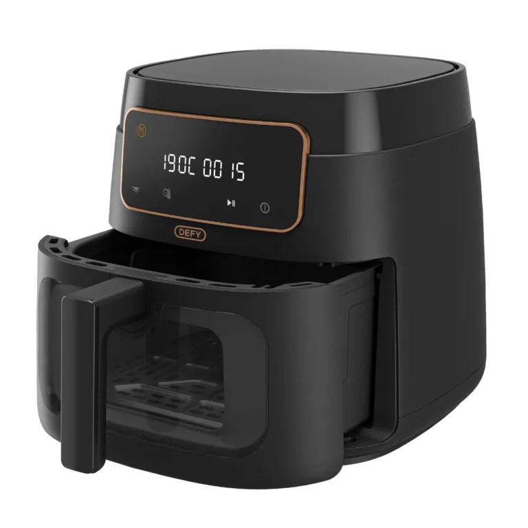 Defy 7.6L Digital Air Fryer with Window, Black, DAF3376DB